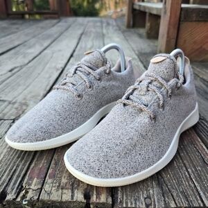 Allbirds Women's Gray Knit Merino Wool Runners Sneakers, Sz 8 US